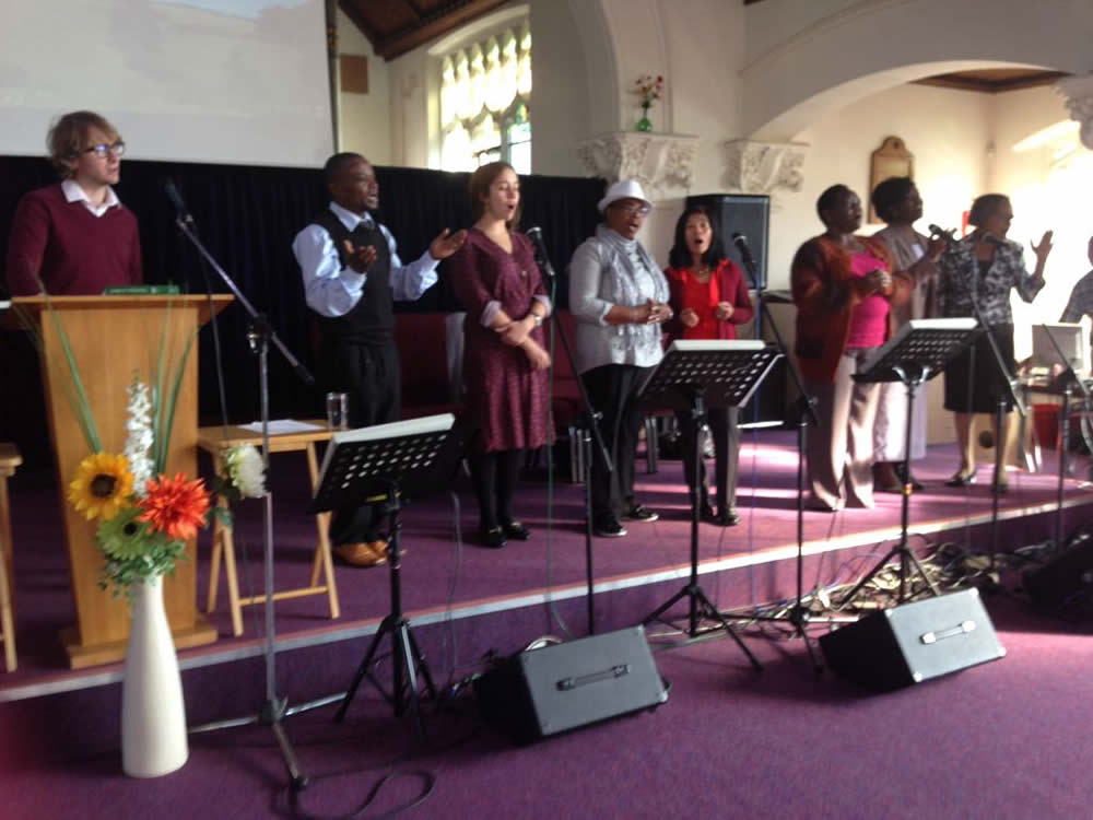 DHM Visits a Baptist Church in Central London