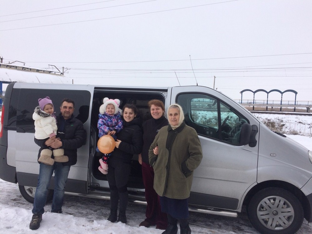 DHM Now Has a Minibus in Ukraine!