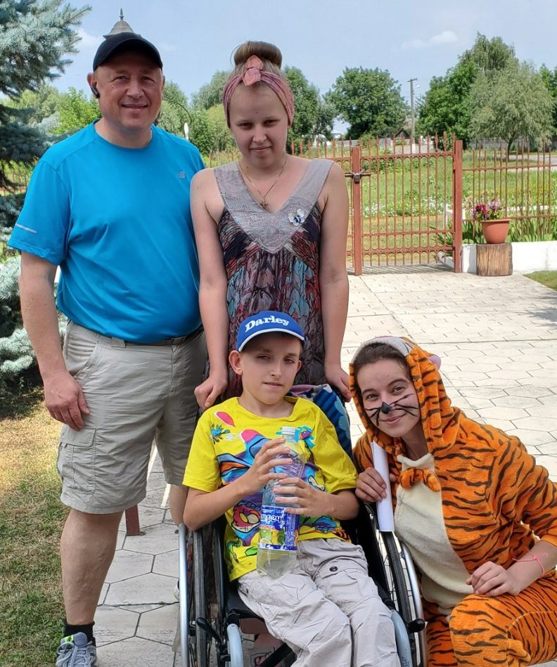 Photos from the Summer Camp for our Disabled Friends in Kyiv