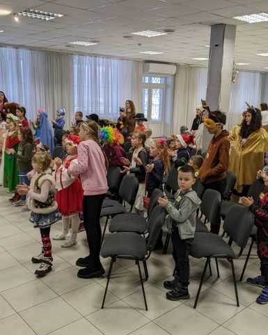 Poltava Baptist Church Leads a Christmas Children’s Camp