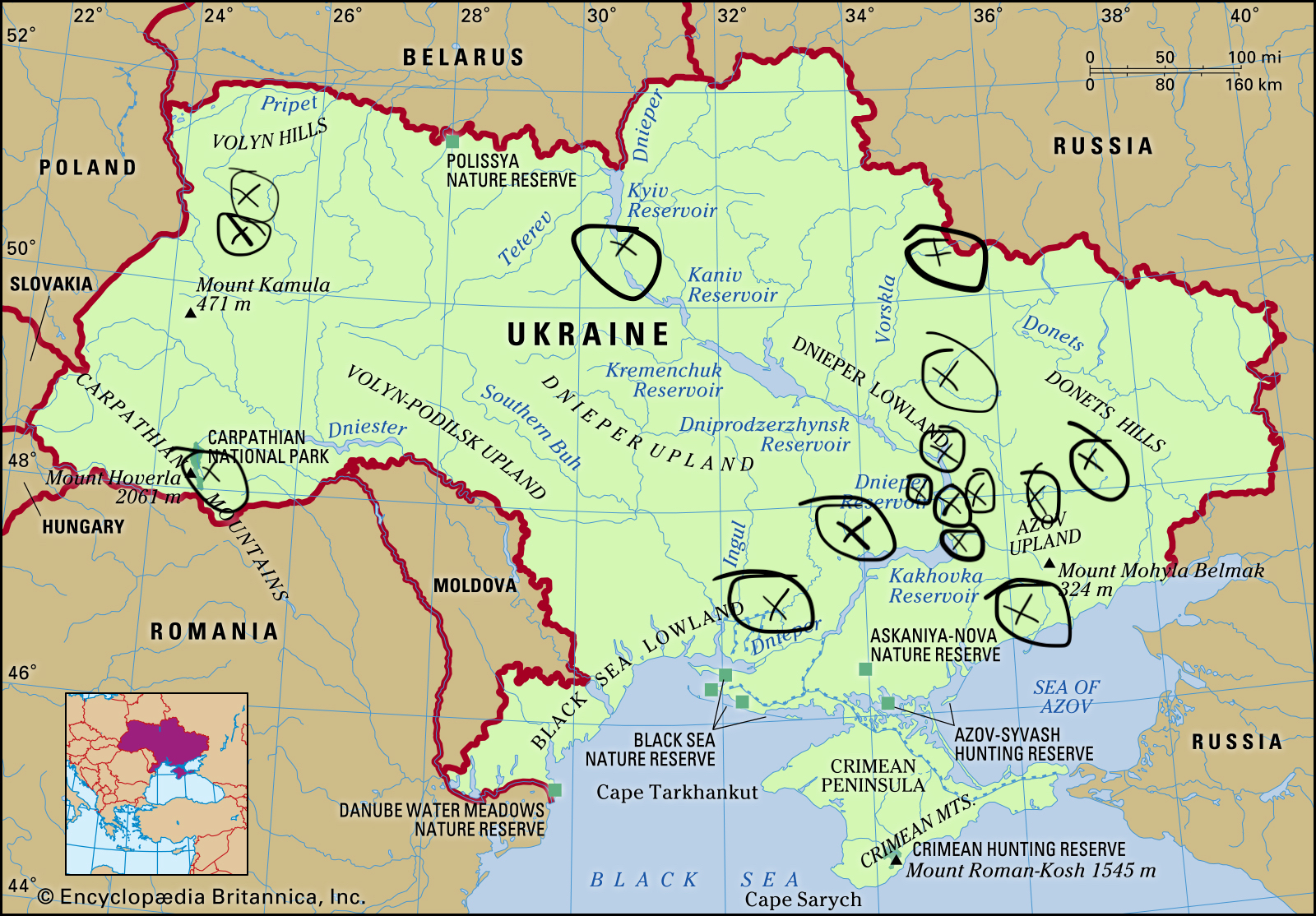 Where in Ukraine is DHM currently working?