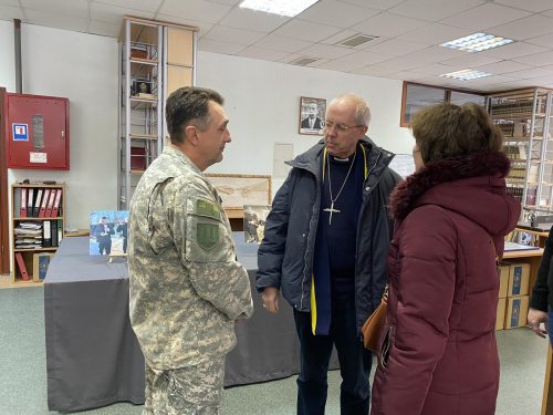 DHM partner, Pastor Alexander, meets the Archbishop of Canterbury!