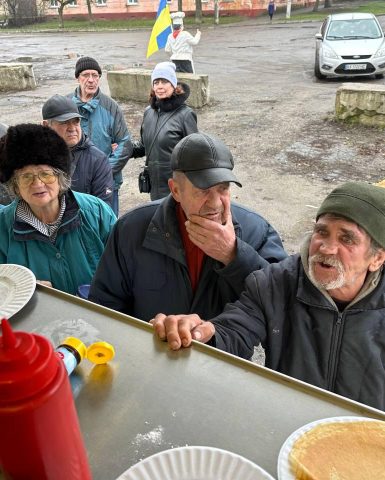 Standing beside the broken-hearted in Poltava